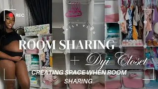 BUILD a DIY BABY CLOSET  | CREATE SPACE FOR BABY WHEN ROOM SHARING ( LESS THAN $100)