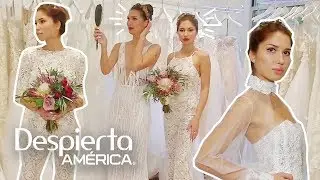 Tendencias en vestidos de novia y maquillaje de boda