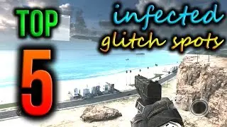 Infinite Warfare - Top 5 Best INFECTED Glitch Spots