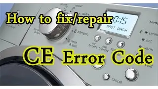 CE error code, LG ce error code, lg washing machine error code ce