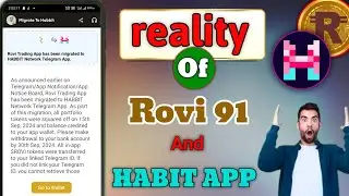 Reality of Habit Farming app and Rovi 91 kya ek hi company hai