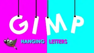 Hanging Text Effect In Gimp