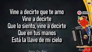 Vine A Pedir Perdon - Los Inquietos | Video Letra | Andres Pino Music