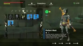 Zelda Breath Of The Wild Where To Get The Radiant Armor Set