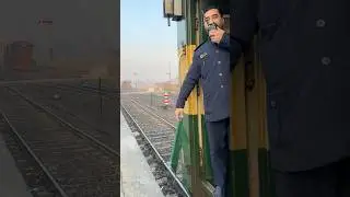 🚂🚃Tezgam 8Dn departs from Rawalpindi Railway Station at 8:00 ❄️AM moving gracefully towards Lahore