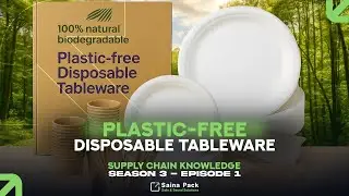 Plastic-Free Disposable Tableware 🌱