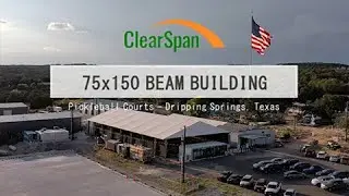 ClearSpan Indoor Pickleball Facility &ndash; Dreamland &ndash; Dripping Springs, TX