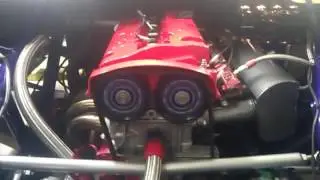 FPD Honda H22 RWD with FPD balance shaft eliminator and tensioner kit and dry sump kit installed