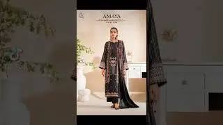 AMAYA Vol#01-2023   #Em& MFashionHub #lawncollection    #embroidered # #Amaya #luxurylawncollection