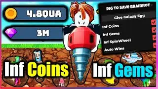 [💰INF] Dig to Save Brainrot Script - Infinite Coins, Gems, Free Product
