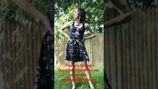 Strong Enough- Goth OOTD #gaslightingrecovery #gaslightingawareness #gothbeauty #glammakeup #healing