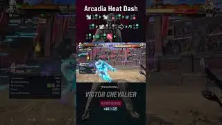 Tekken 8: Victor Arcadia + Heat Dash Combo #2 - Ultimate Combo Guide for Max Damage