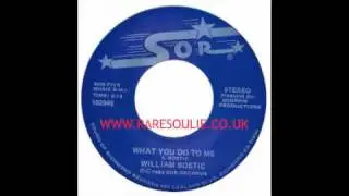 William Bostic - What You Do To Me - SOR
