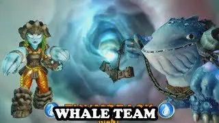 Skylanders Imaginators - Tidepool & Thumpback GAMEPLAY - WHALE TEAM