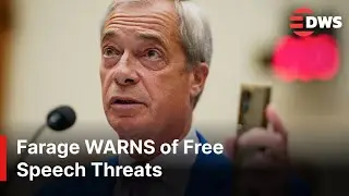 WATCH: Nigel Farage Delivers Powerful Testimony on Free Speech at US Capitol | AC1E
