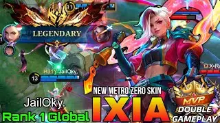 Invoker's Command Ixia New METRO ZERO Skin - Top 1 Global Ixia by JailOky. - Mobile Legends