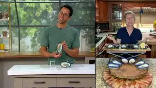 Lidia's Polish Pottery Hand Painted Set of 2 Spoon Rests on QVC