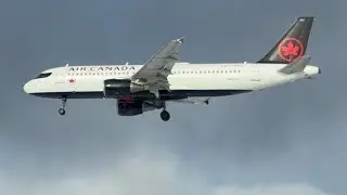 Air Canada Airbus A320-214 Landing at St. John's International Airport (YYT/CYYT)