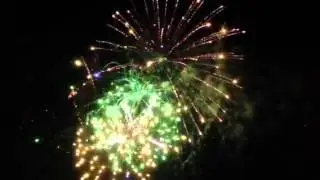 Fireworks display at La Union's Sillag Festival 2014