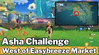 Asha Challenge west of Easybreeze Market [Puzzle Guide] - Genshin Impact