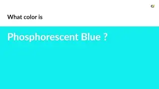 Phosphorescent Blue color #11eeee hex color - Blue color - Warm color 11eeee