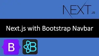 React-Bootstrap Navbar with Next.js | Bootstrap | Static Web Design