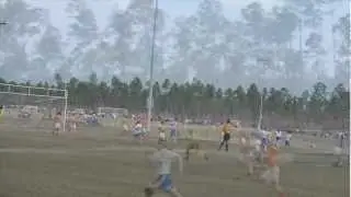 Hannahs corner kick and goal break away!