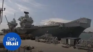 Aircraft carrier to deploy to US to test British jets on flight deck