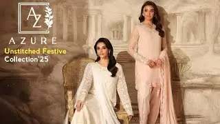 Azure Unstitched Festive Collection'25|Azure Ensembles Festive Season| Live Now| Wedding Collection|