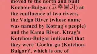 Korean History, Buyeo(Korean) and proto Bulgar (Bulgarian)