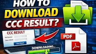 How to Download CCC Result Online | Step by Step