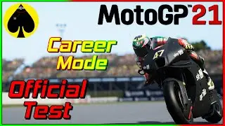 MotoGP 21 - Career Mode - Official Test!