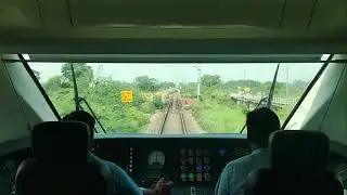 Gorakhpur Vande Bharat Express Cab Ride With Loco Pilots❤️😍🔥, Indian Railways