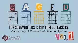 C.A.G.E.D. Lesson 01 - Root Notes, the Chord Shapes & Neck Diagram