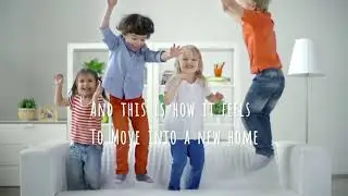 Jumping For Joy in Their New Home