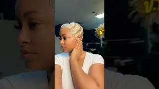 What lace? Fingerwave wig #lacewiginstall #hairreview