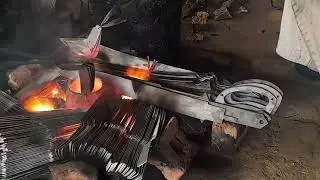 Custom handemade knife making part 1 