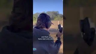 Just a hobby or reckless marketing? Child gun influencers on social media spark debate #Shorts