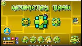 Geometry dash  playing 
