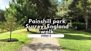 Painshill park Surrey , England walk