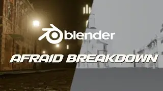How I Made This Afraid wizard town Shot in blender