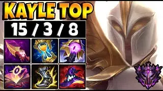 Kayle vs Gangplank [ TOP ] Lol Korea Master Patch 12.5 ✅
