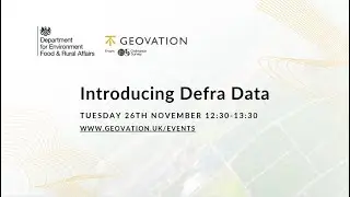 Introducing Defra Data