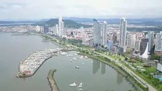 Amazing Drone View of Panama City