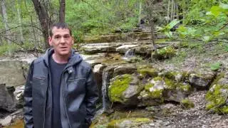 A walk down the falls in Manlius, NY