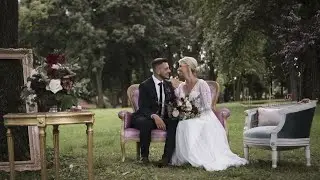 Romance at Chateau | Wedding Editorial in Czech