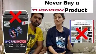 Thomson Washing Machine 😡 6-Month Honest Review | Worst Service Experience Ever! 🤬Don&rsquo;t Waste Money