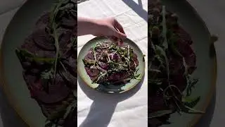 Carpaccio de betteraves carpaccio de b&oelig;uf  #short #shorts #lesimonn