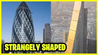 London Skyscrapers - Strangely Shaped (Cheesegrater, The Gherkin, Walkie Talkie)