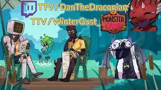 Dragons go camping - Monster Camp ft. @wintergust_ Part 1 [ENVTUBER]